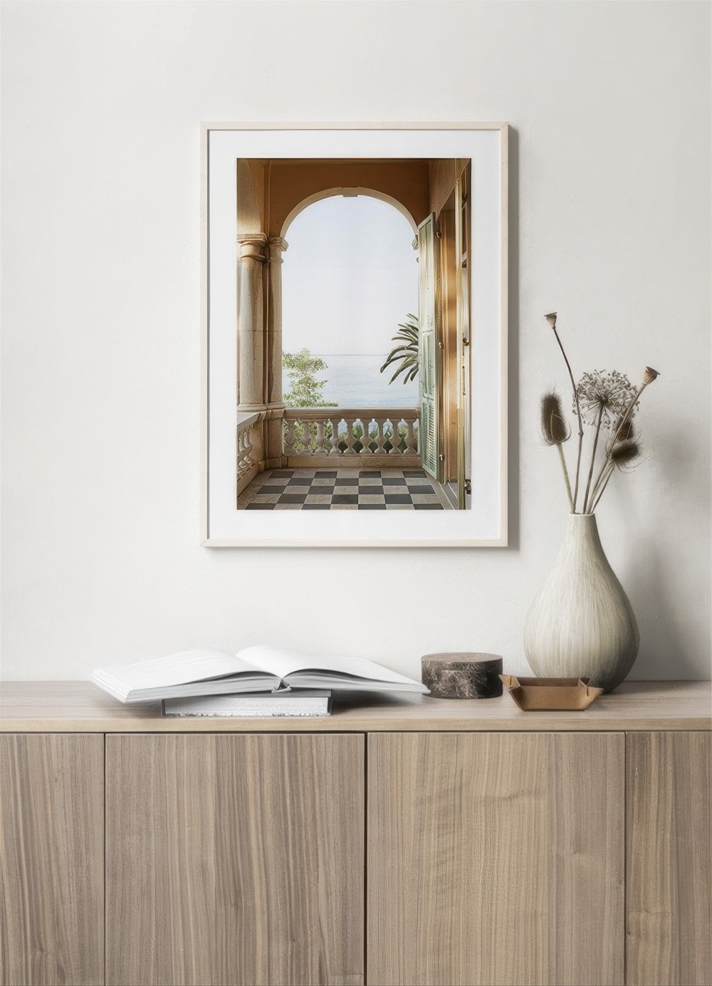 Mediterranean View Print