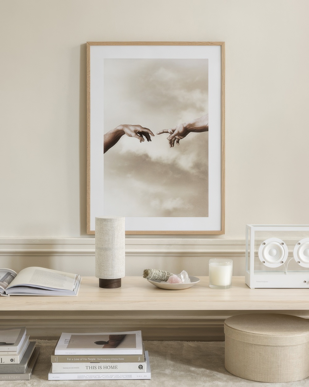 Michelangelo - The Creation of Adam Print