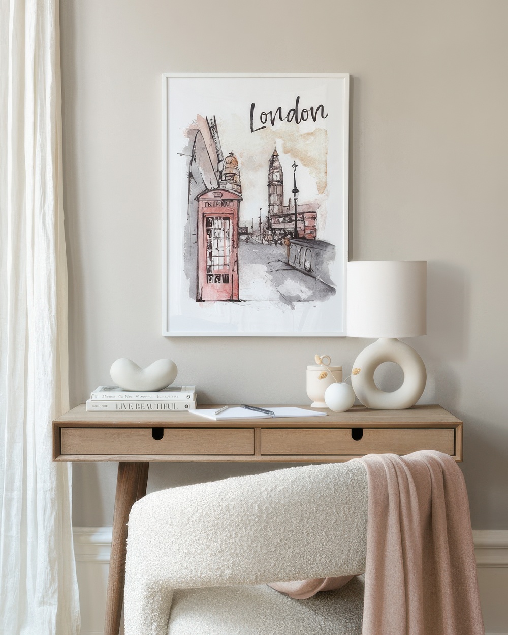 Painted London Print
