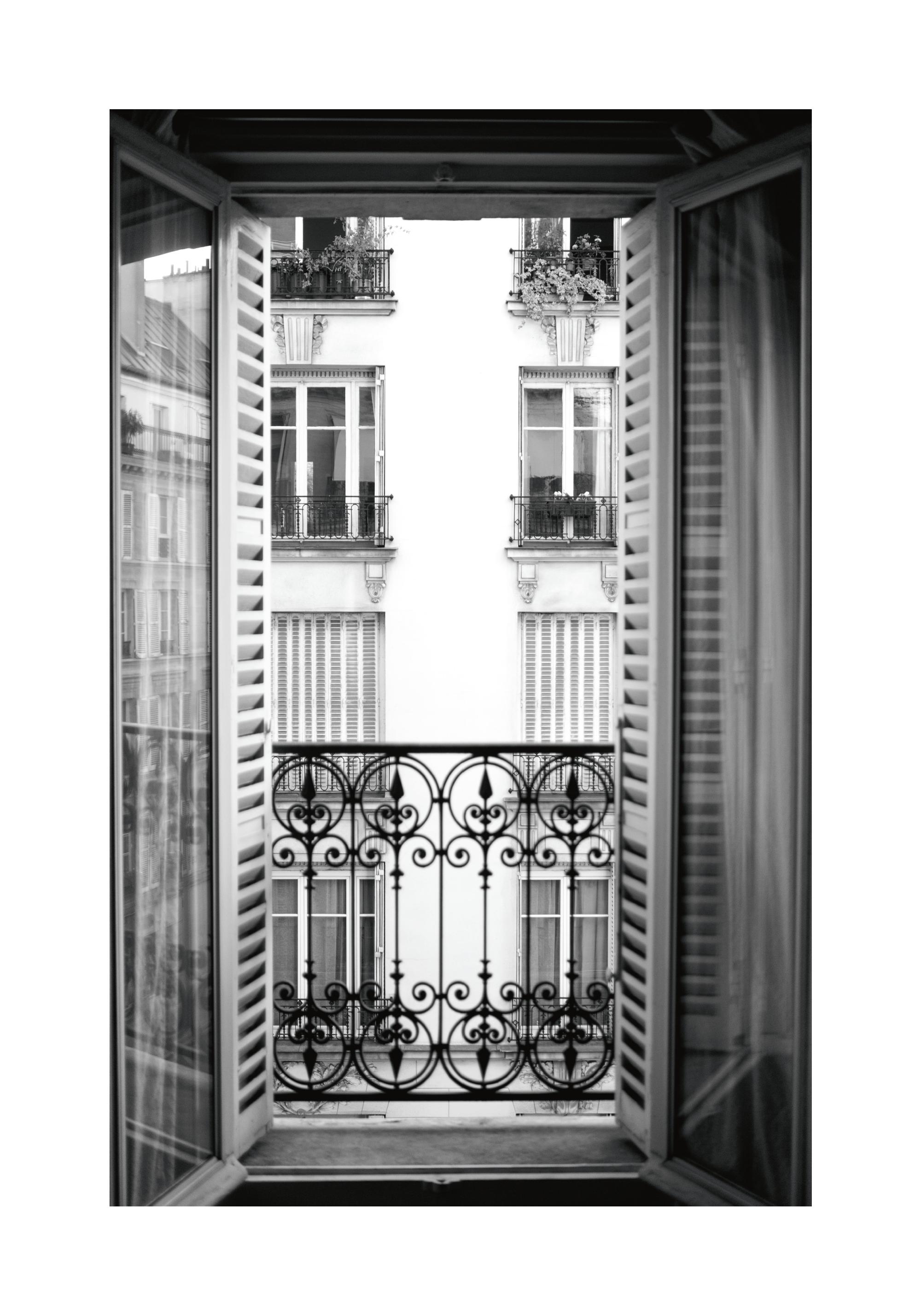 Parisian Balcony Print