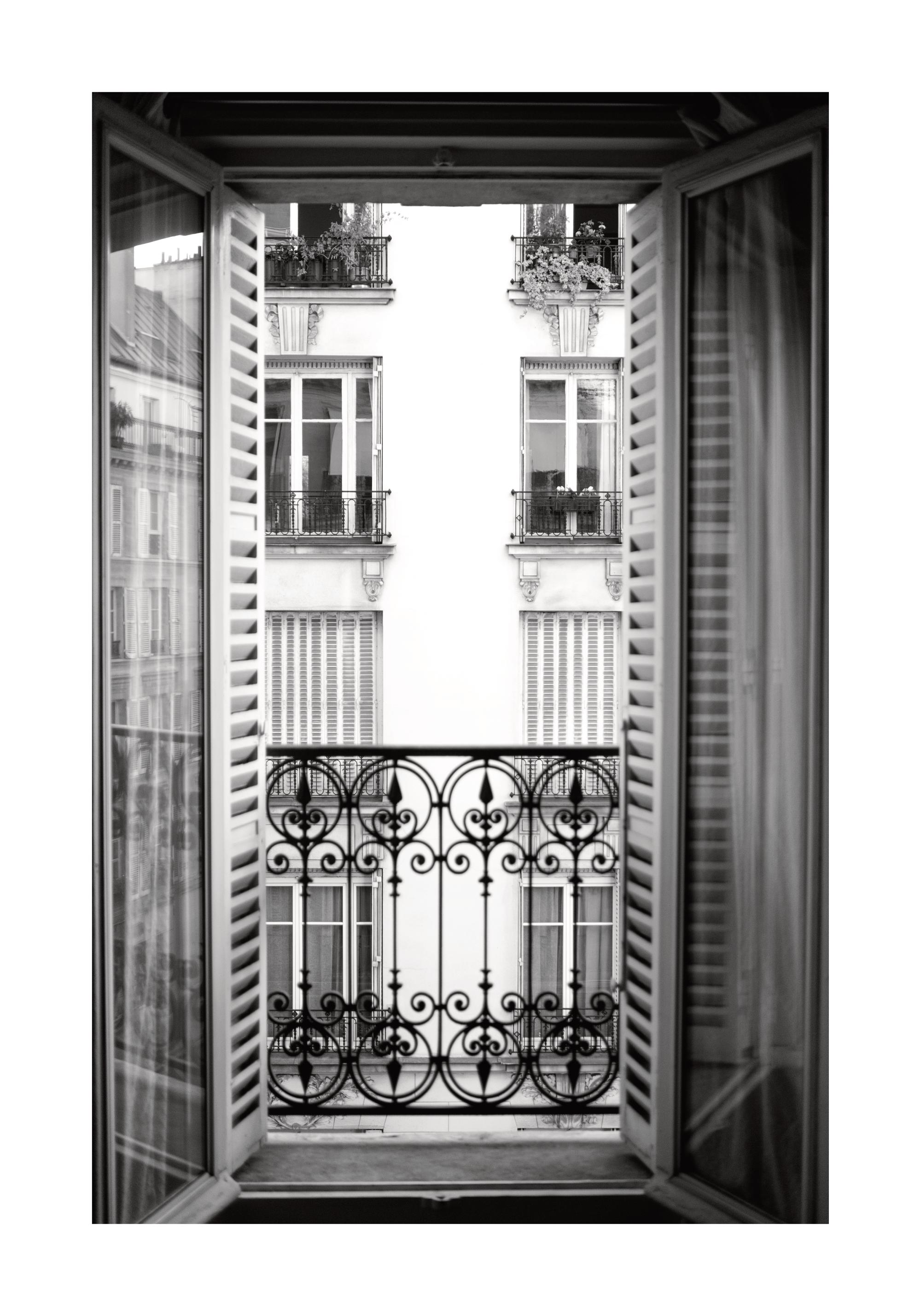 Parisian Balcony Print