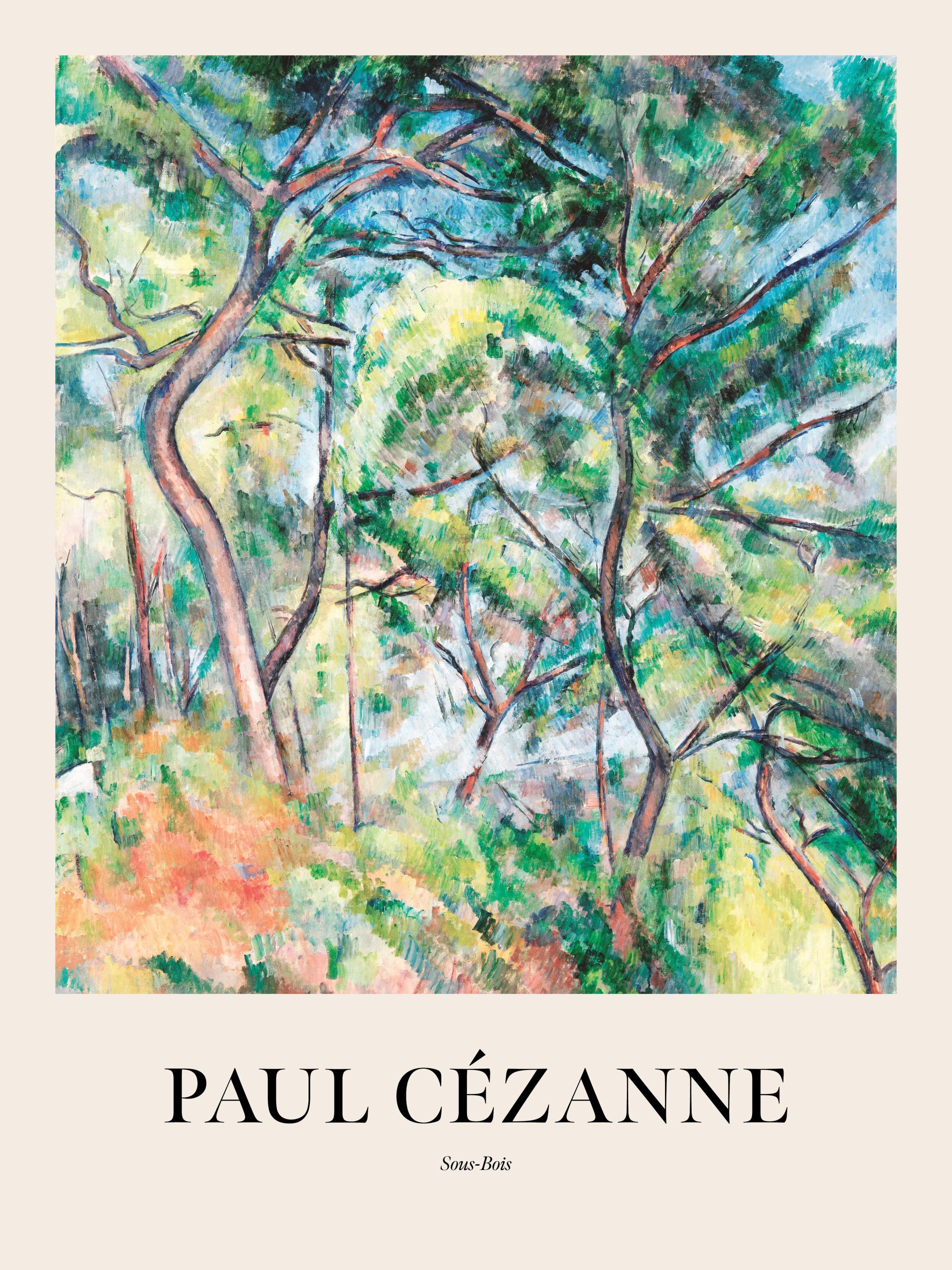 Paul Cézanne - Sous-Bois Print