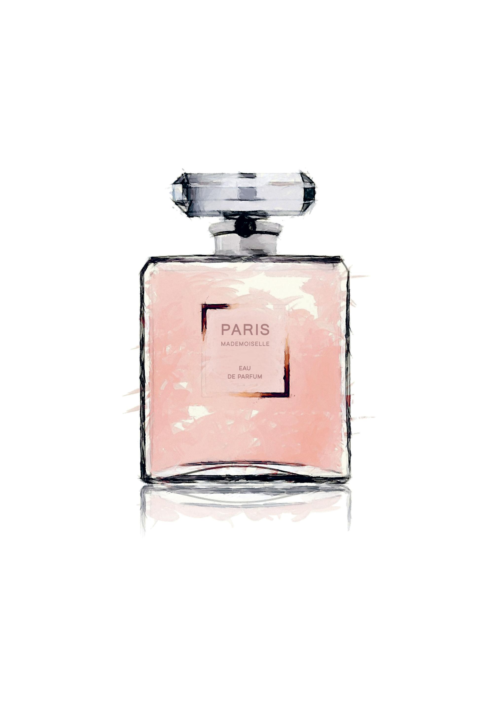 Pink Paris Perfume, Print