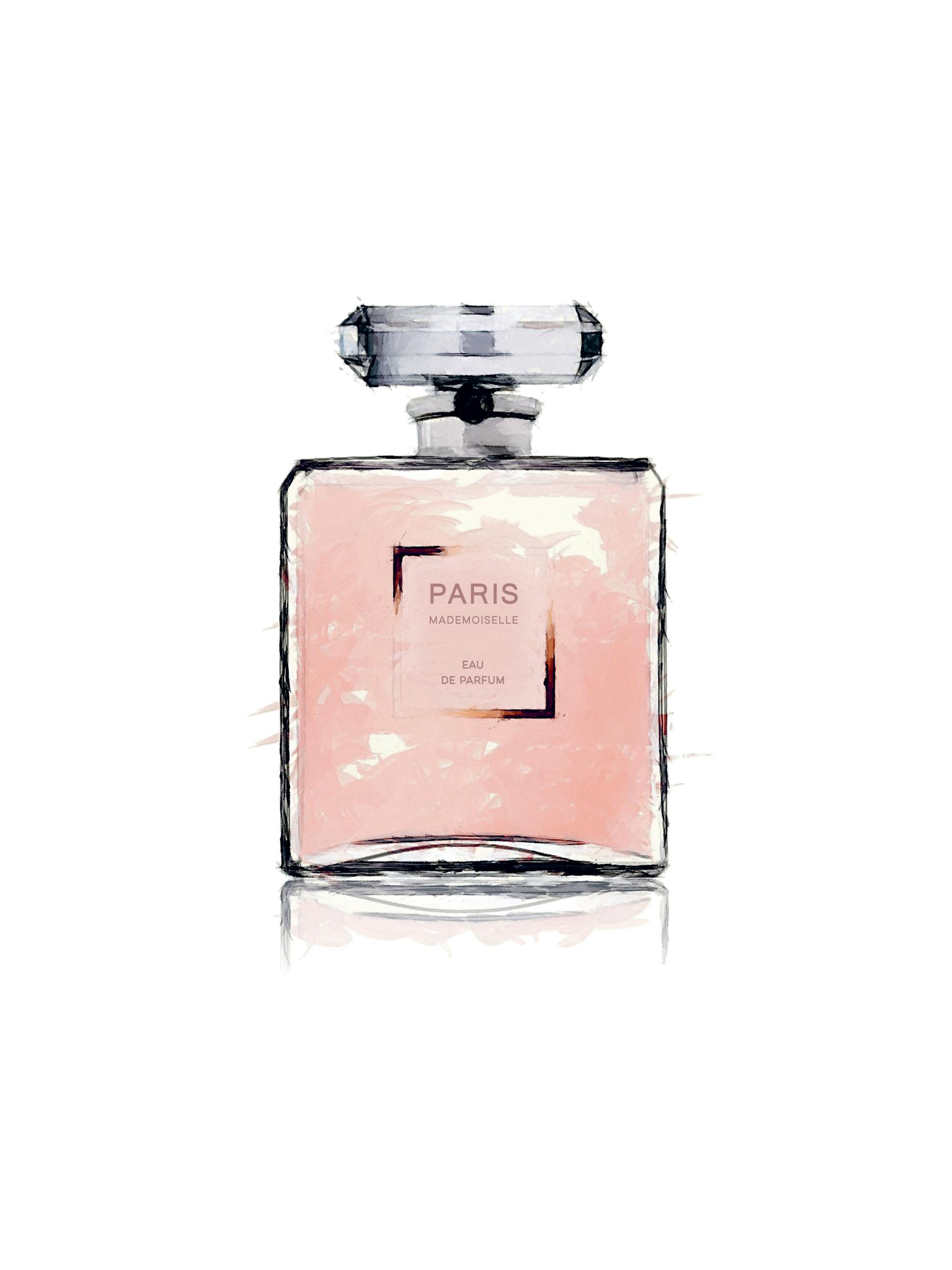 Pink Paris Perfume, Print