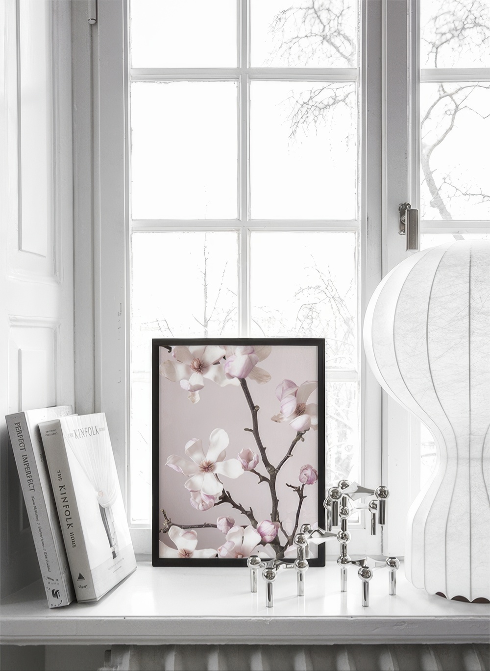 Pink Spring Flower Print