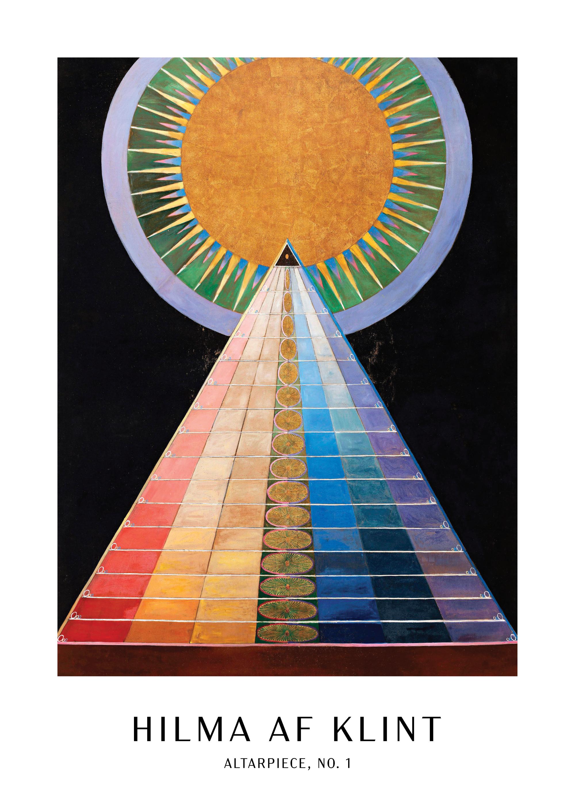 Print - Altarpiece, No.1 by Hilma af Klint