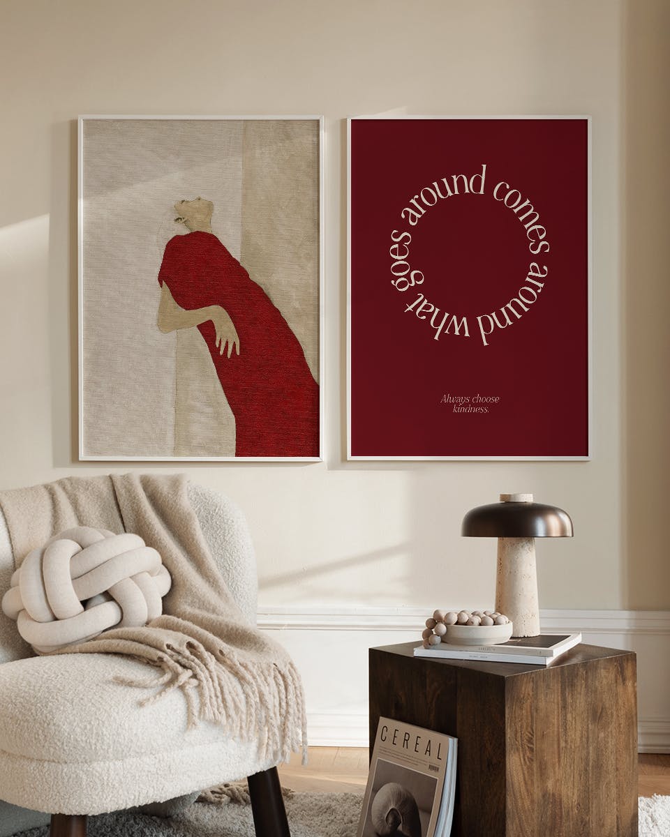 Red Essential Poster Pack