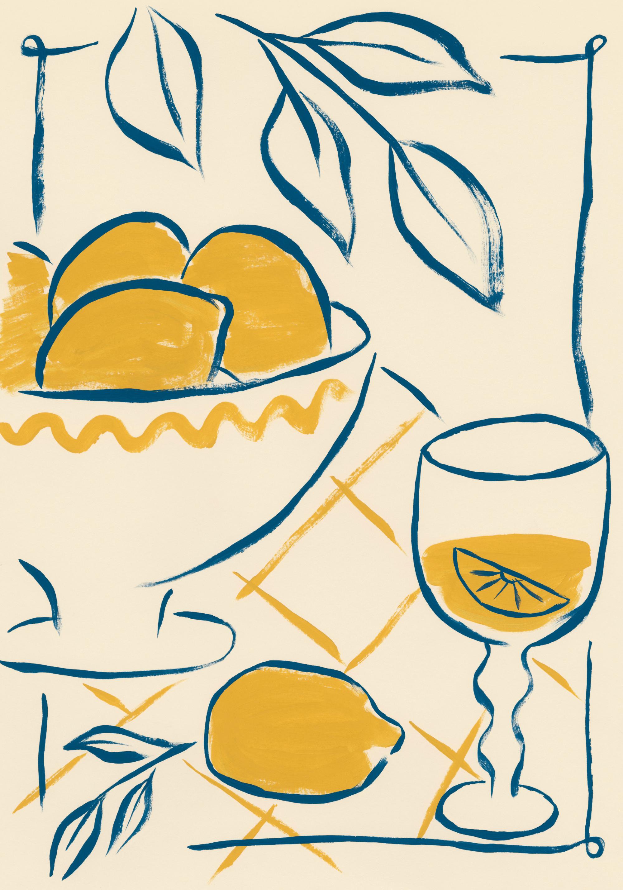 Refreshing Lemonade Print