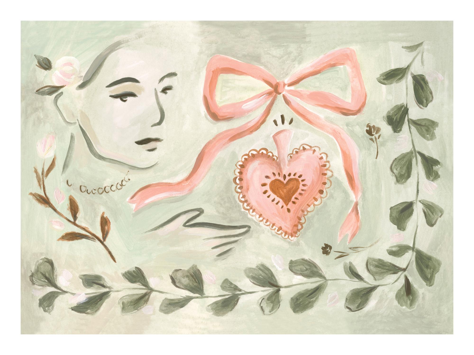 Romantic Charm Print