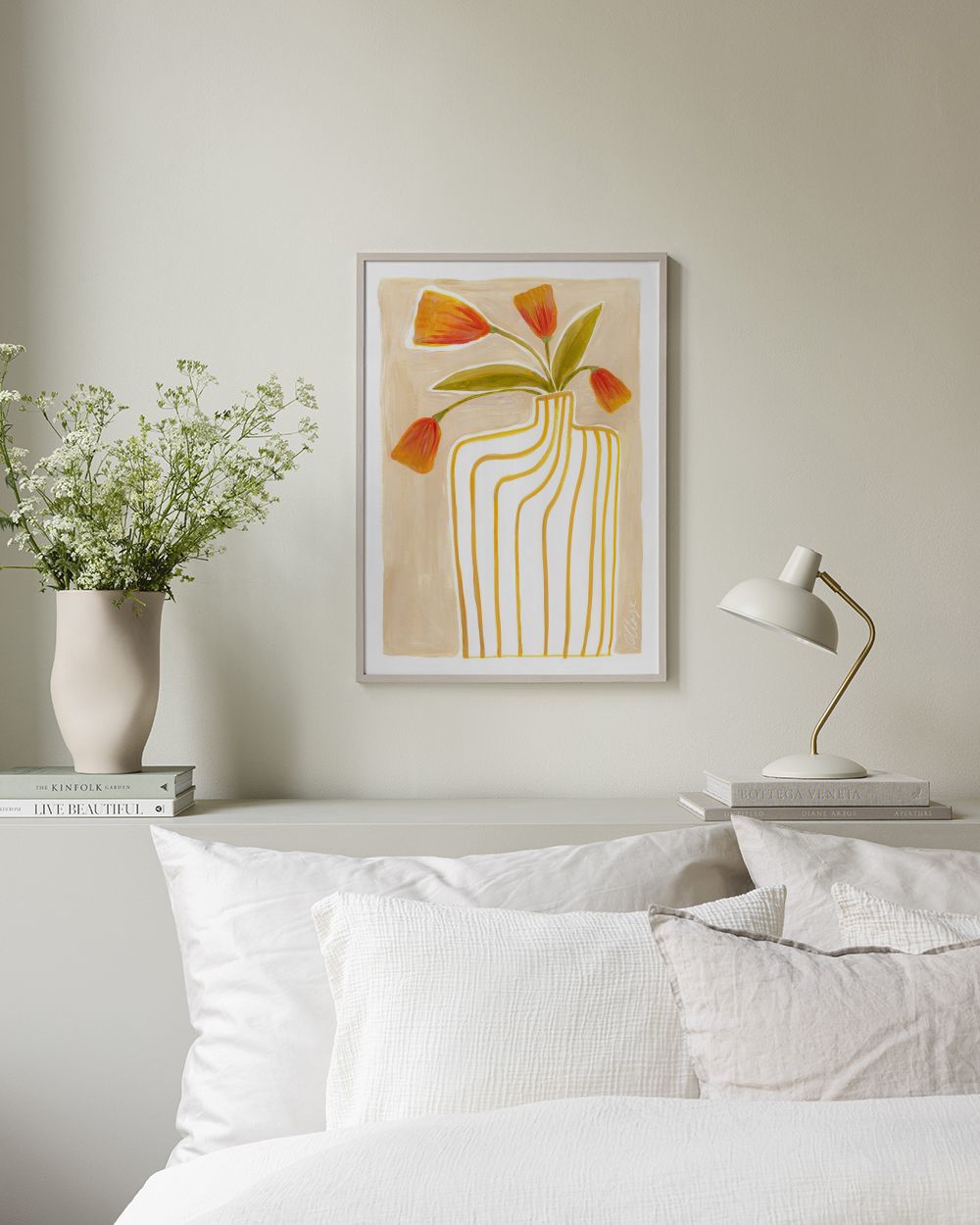 Rosanna Corfe - Spring Tulips Print