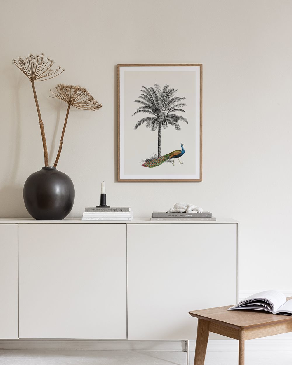 Royal Botanical Peacock Print