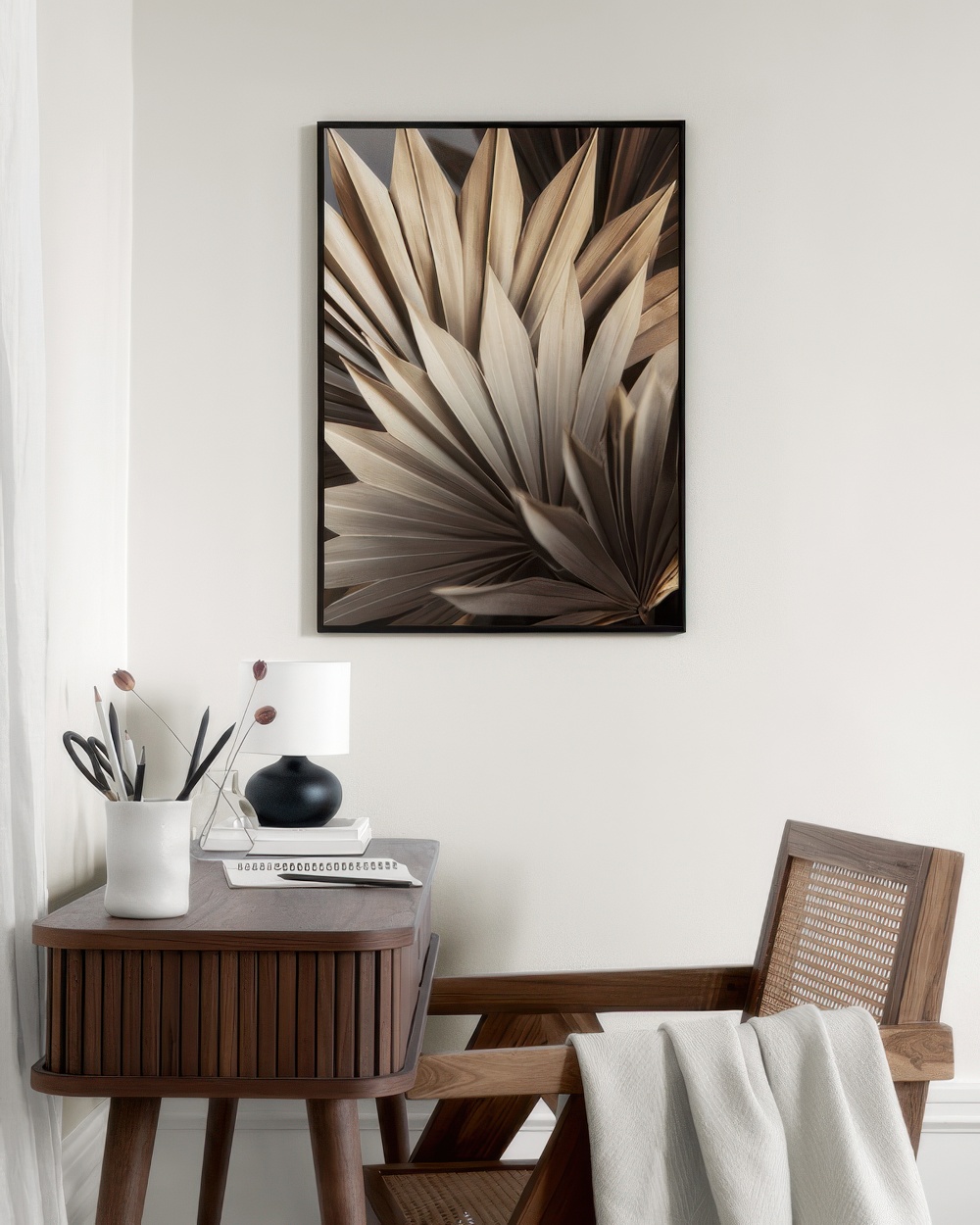 Rustic Leaves No1 Print