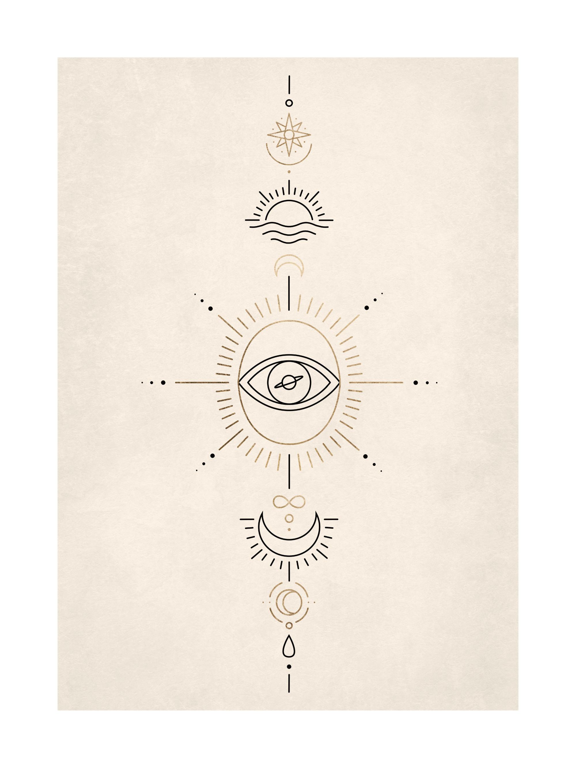 Spiritual Signs Print
