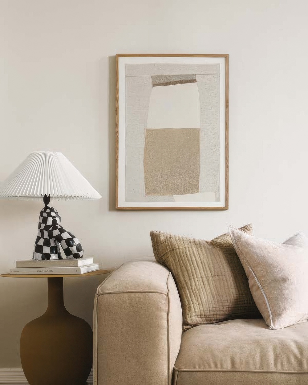 Textile Patchwork No1 Print