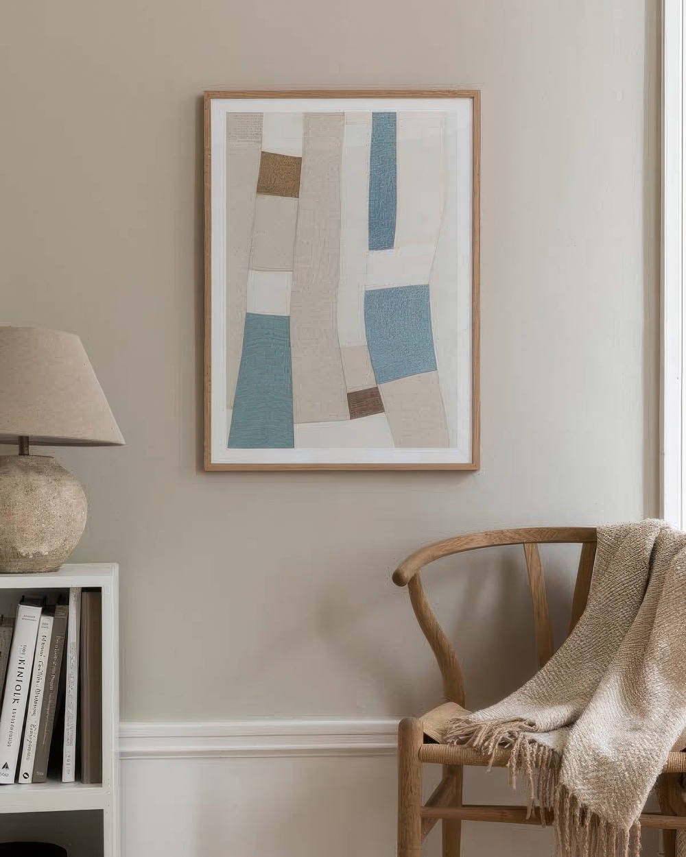 Textile Patchwork No2 Print