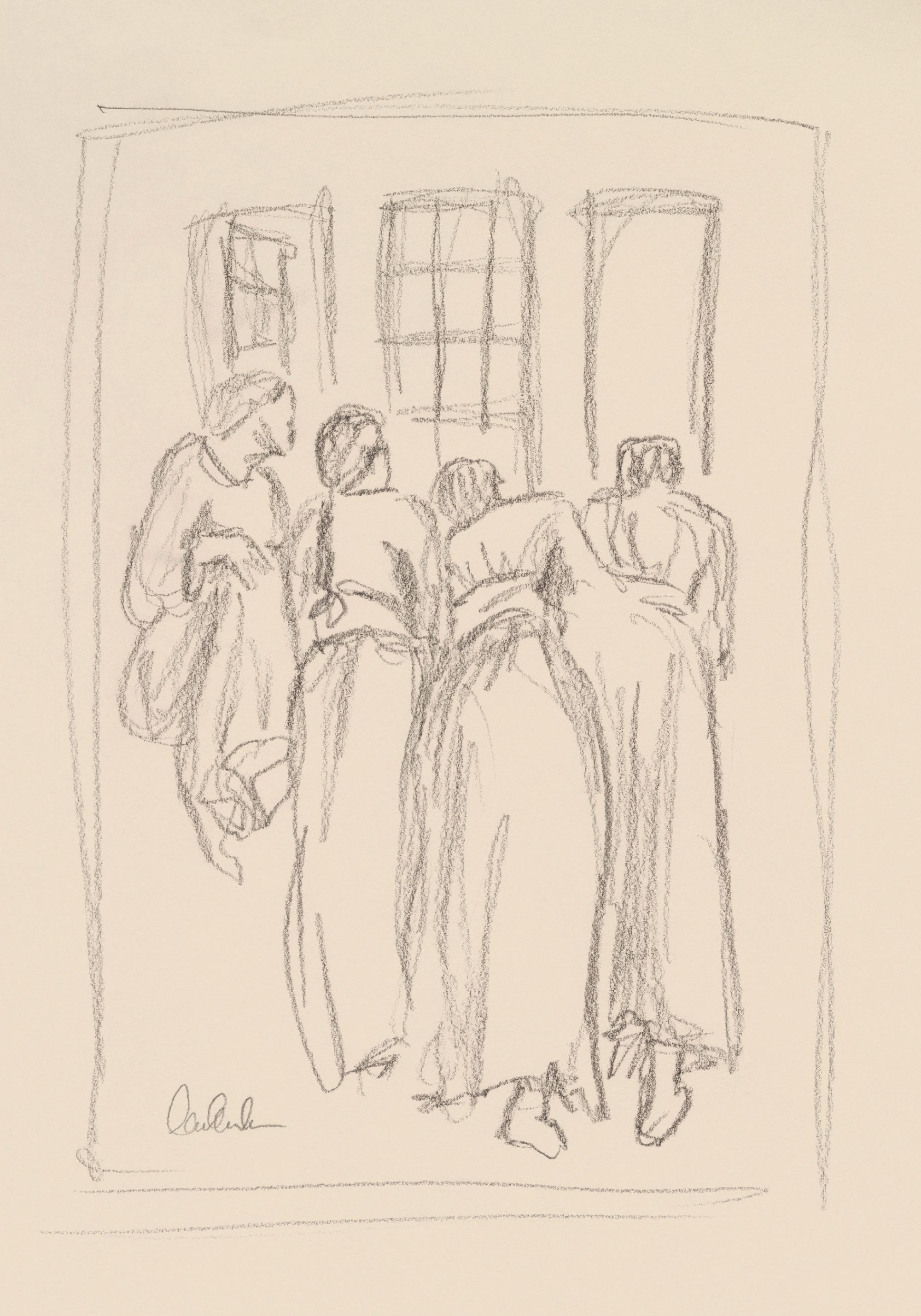 The Dreamers Sketch Print