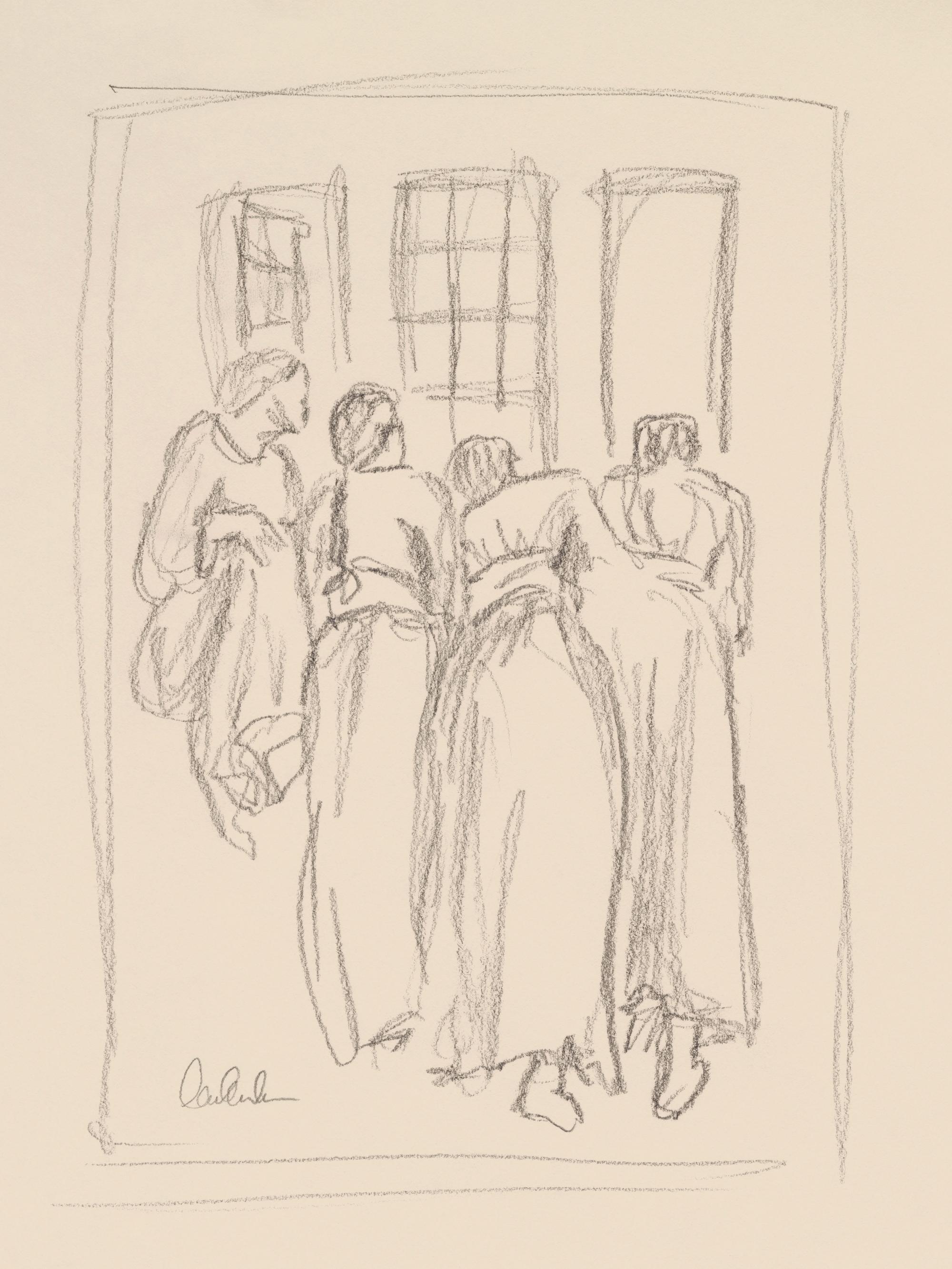 The Dreamers Sketch Print