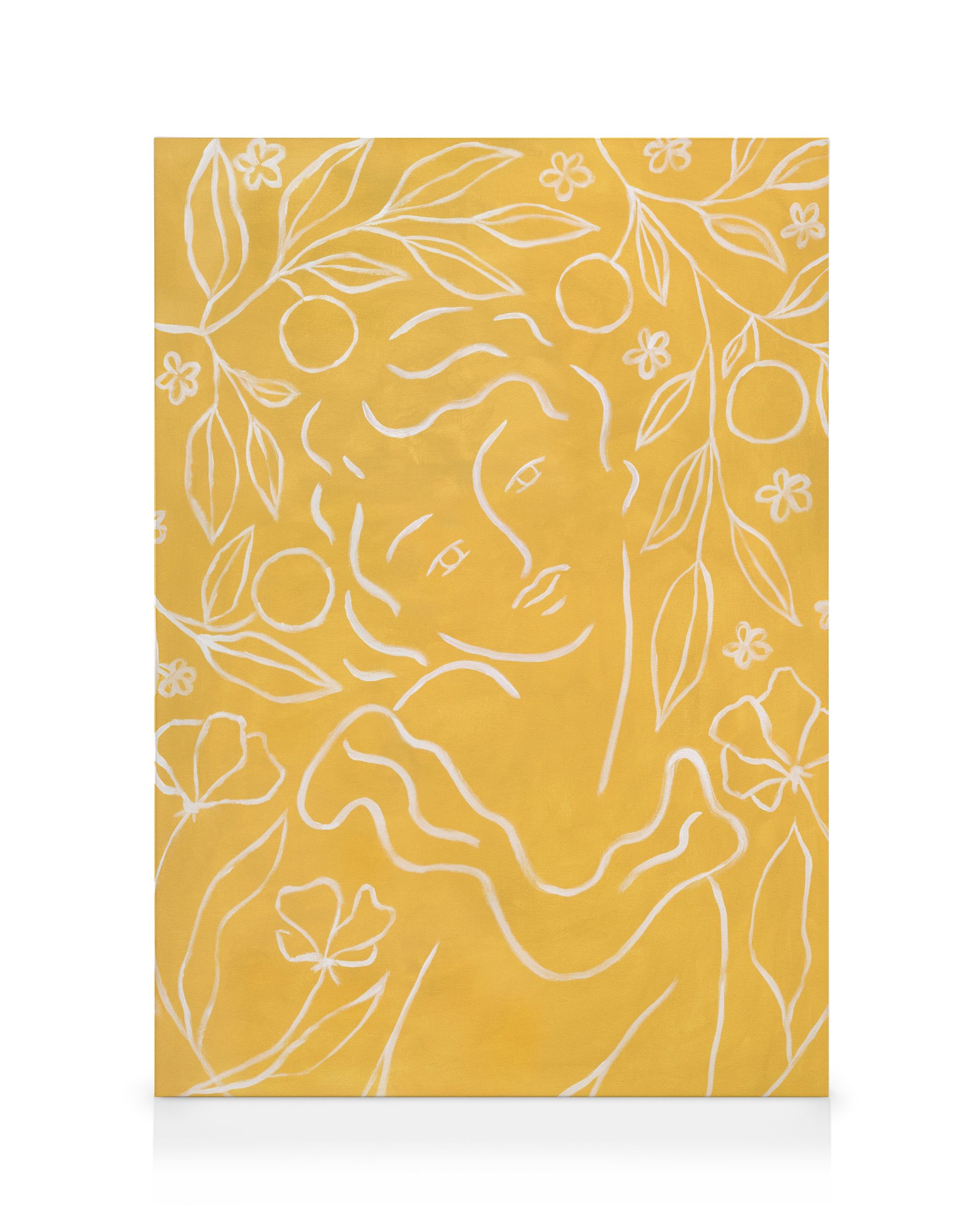 Under the Citrus Tree Canvas print