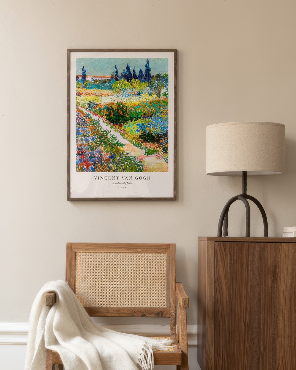 Van Gogh - Garden at Arles Print