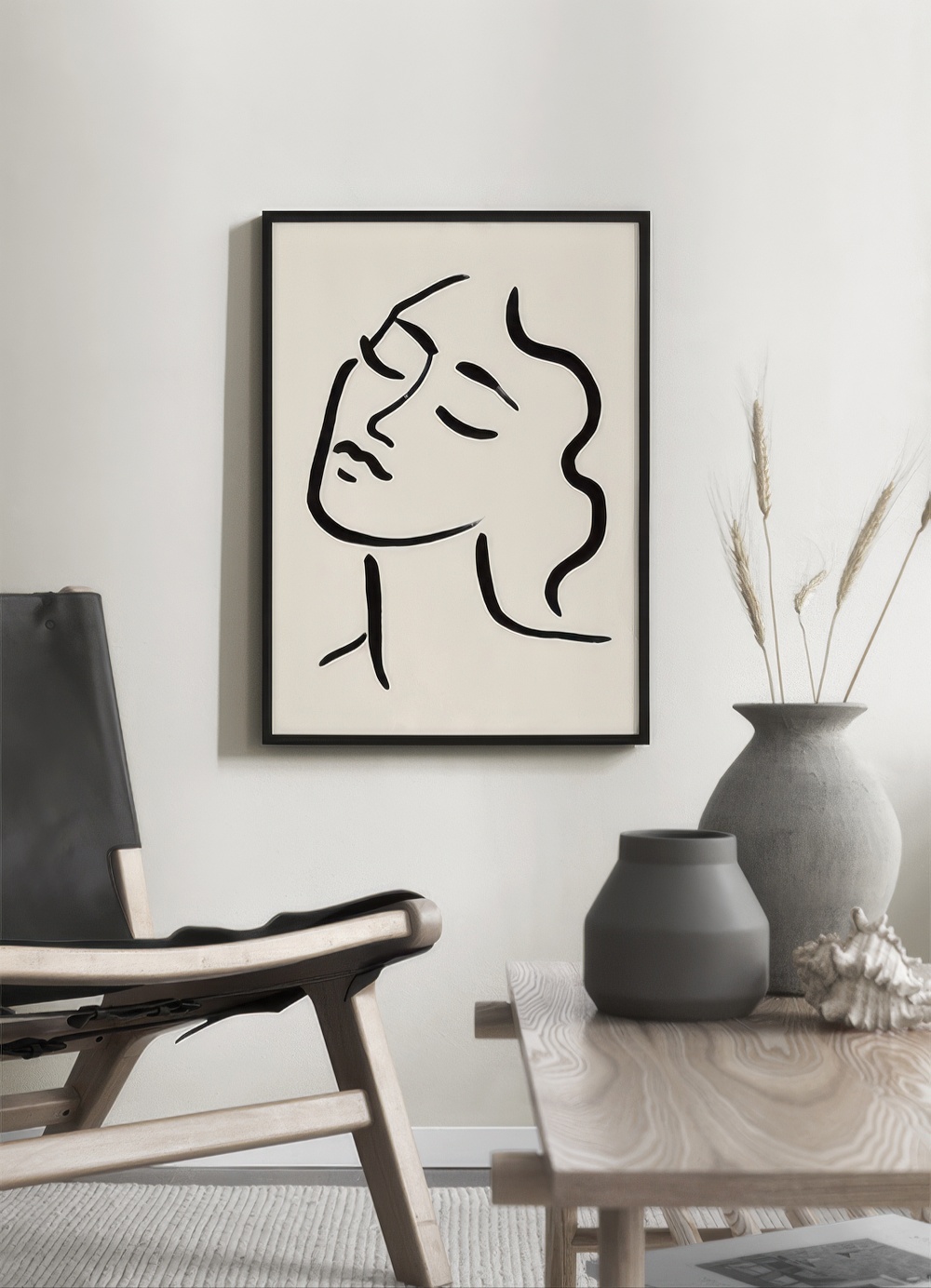 Vintage Face No3 Print