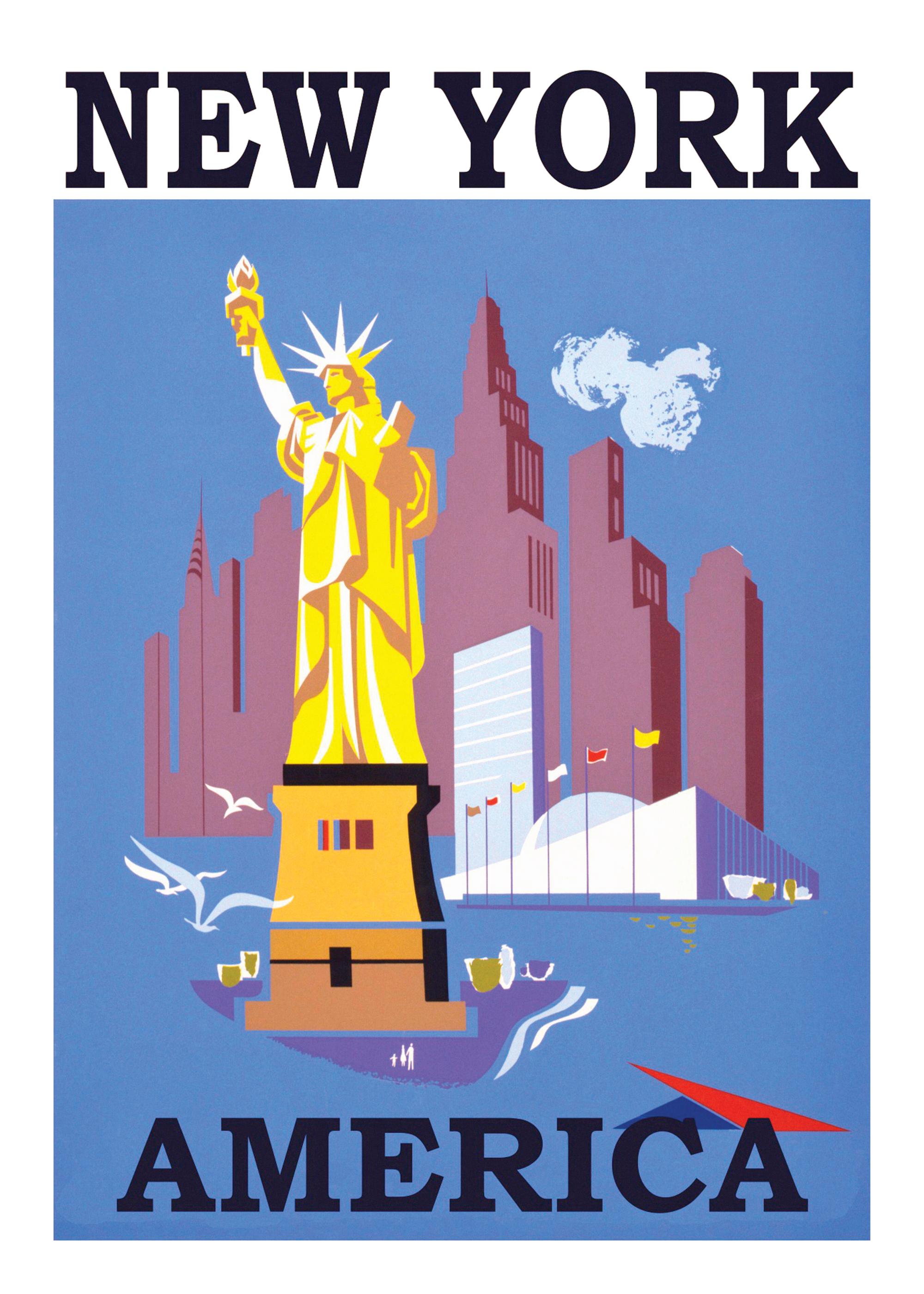 Visit New York Print