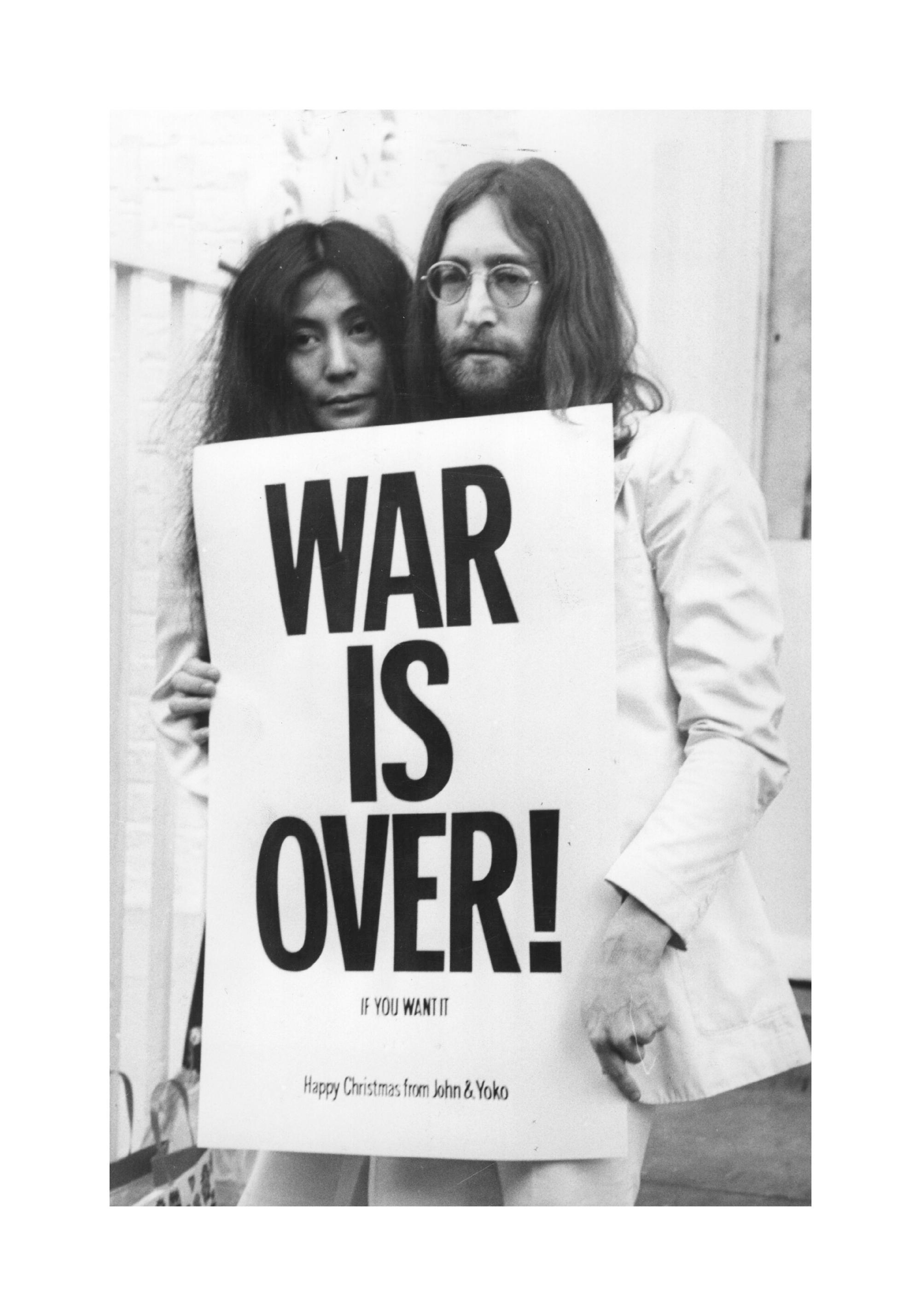 War is Over Print