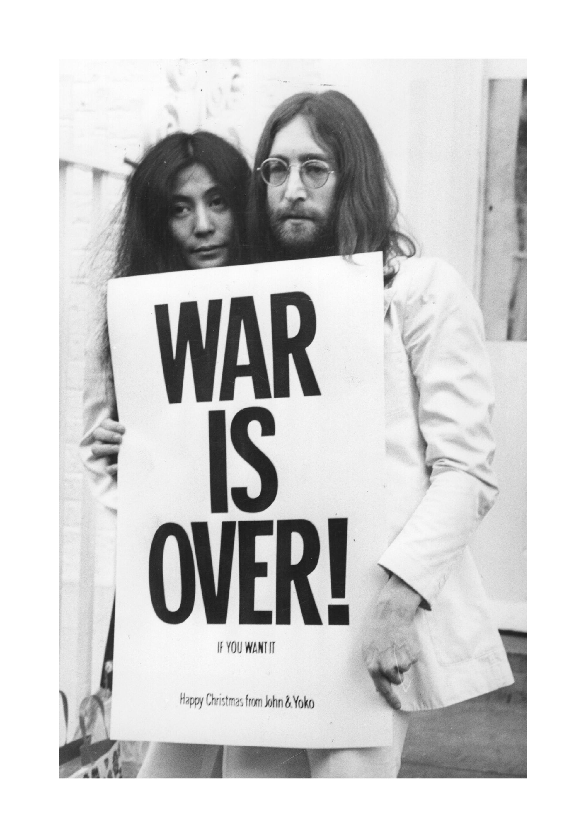 War is Over Print