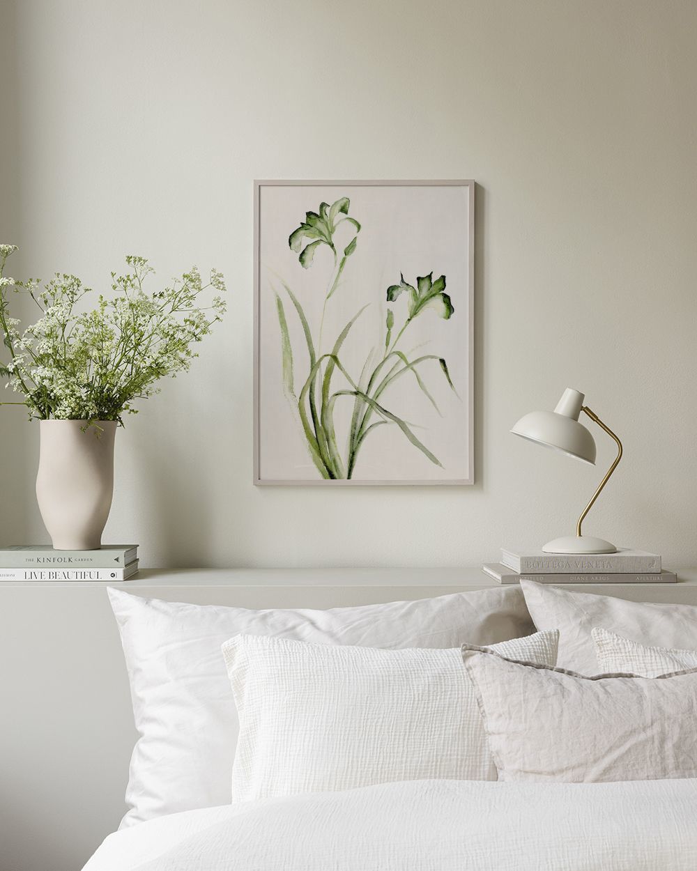 Watercolor Irises Print