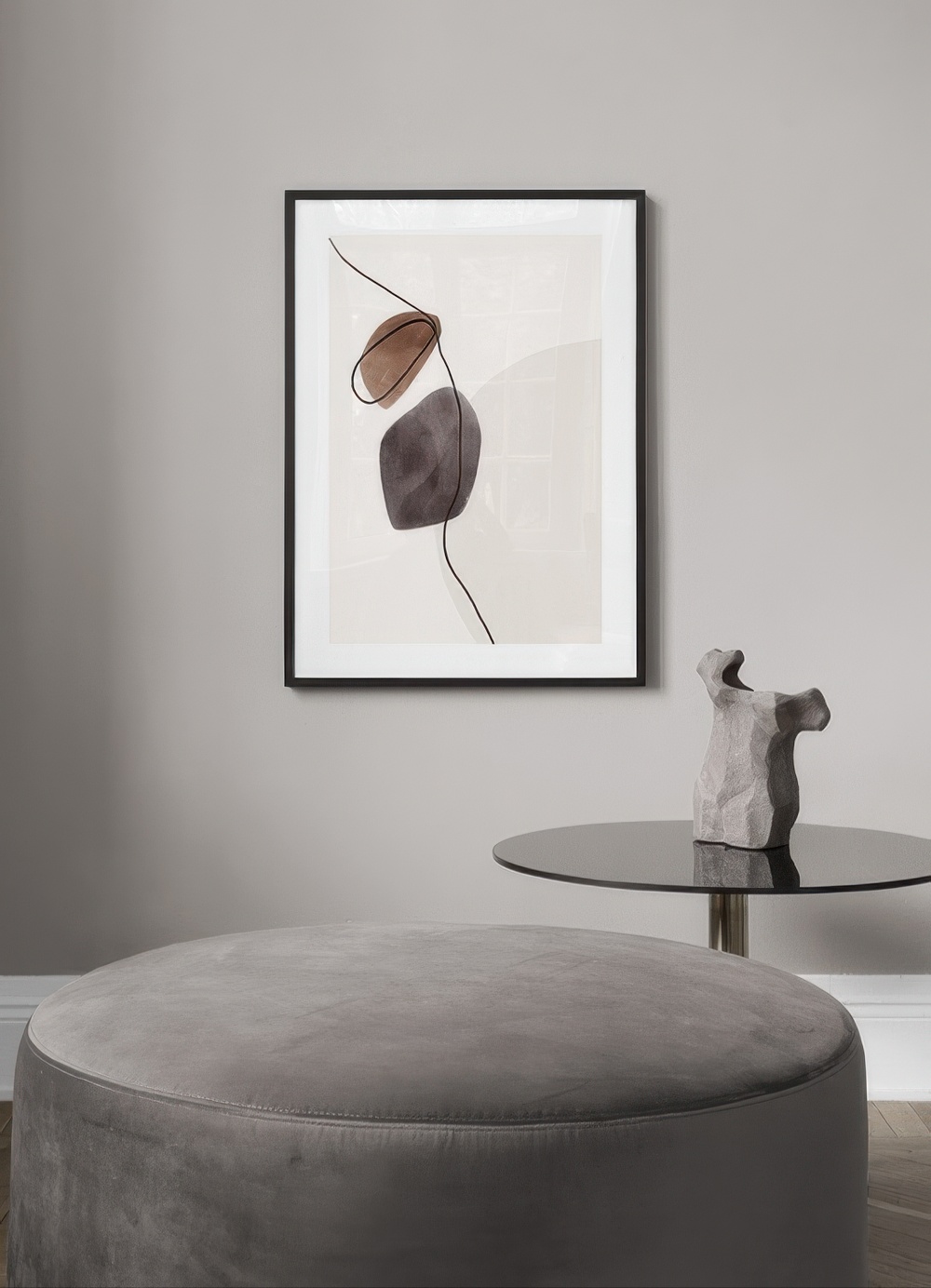 Watercolor Shapes No1 Print