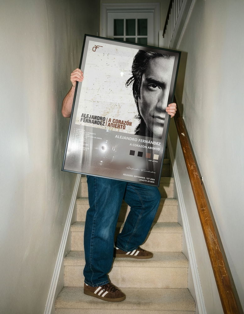 Музыкальный постер: Alejandro Fernández — A Corazón Abierto