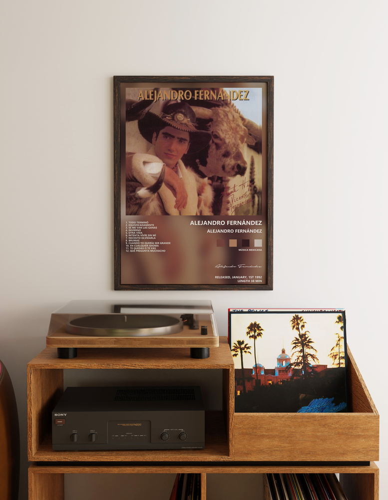 Музыкальный постер: Alejandro Fernández — Alejandro Fernández