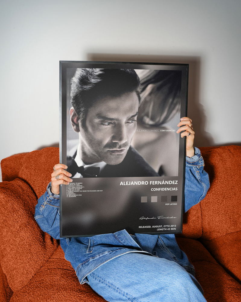 Музыкальный постер: Alejandro Fernández — Confidencias