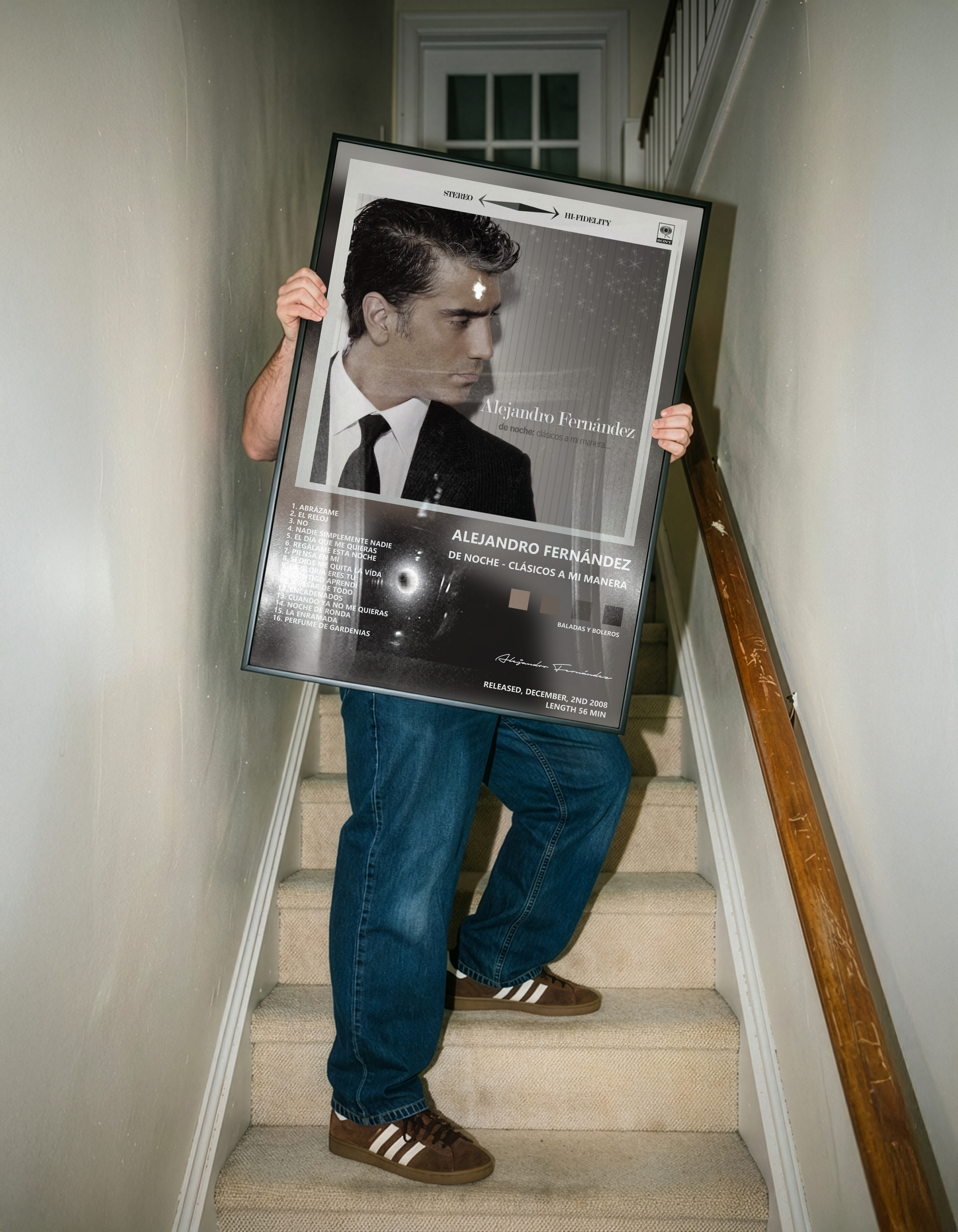 Музыкальный постер: Alejandro Fernández — De Noche - Clásicos a Mi Manera