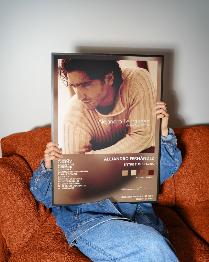 Музыкальный постер: Alejandro Fernández — Entre Tus Brazos