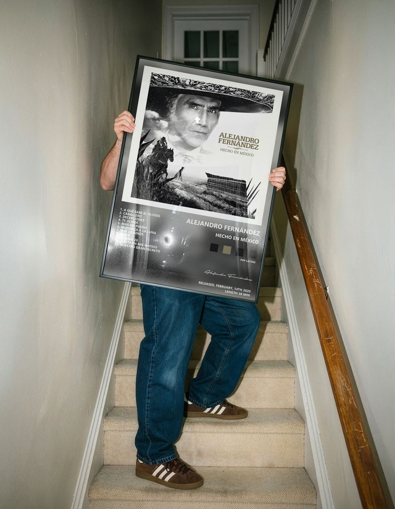 Музыкальный постер: Alejandro Fernández — Hecho en México