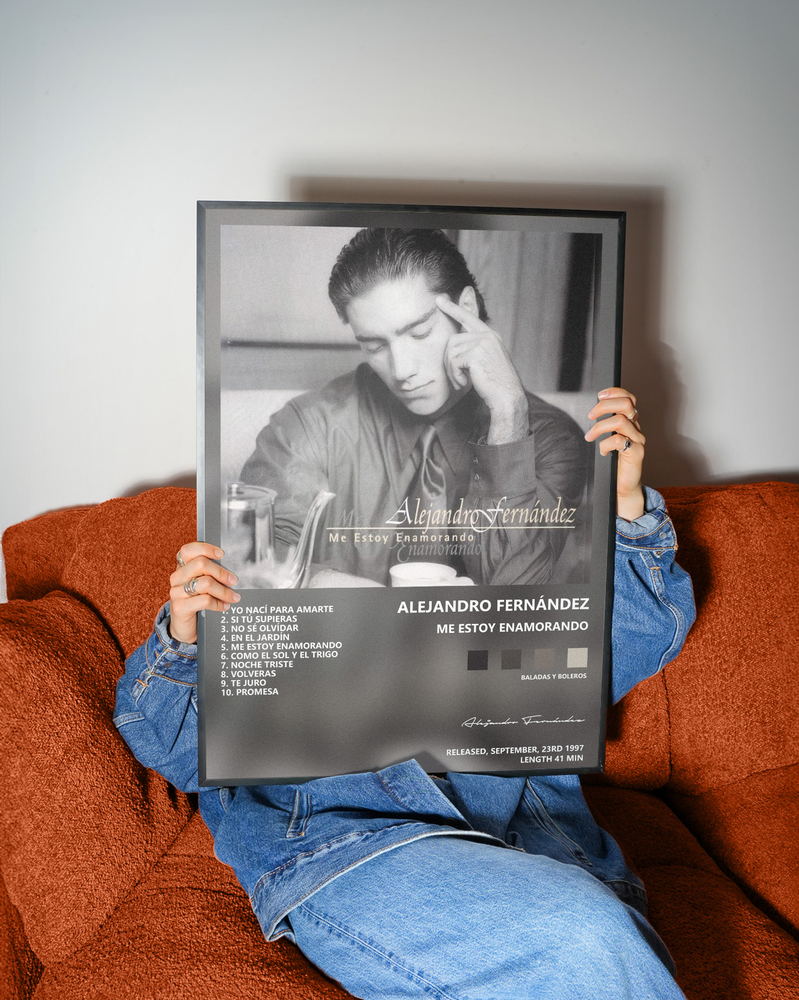 Музыкальный постер: Alejandro Fernández — Me Estoy Enamorando