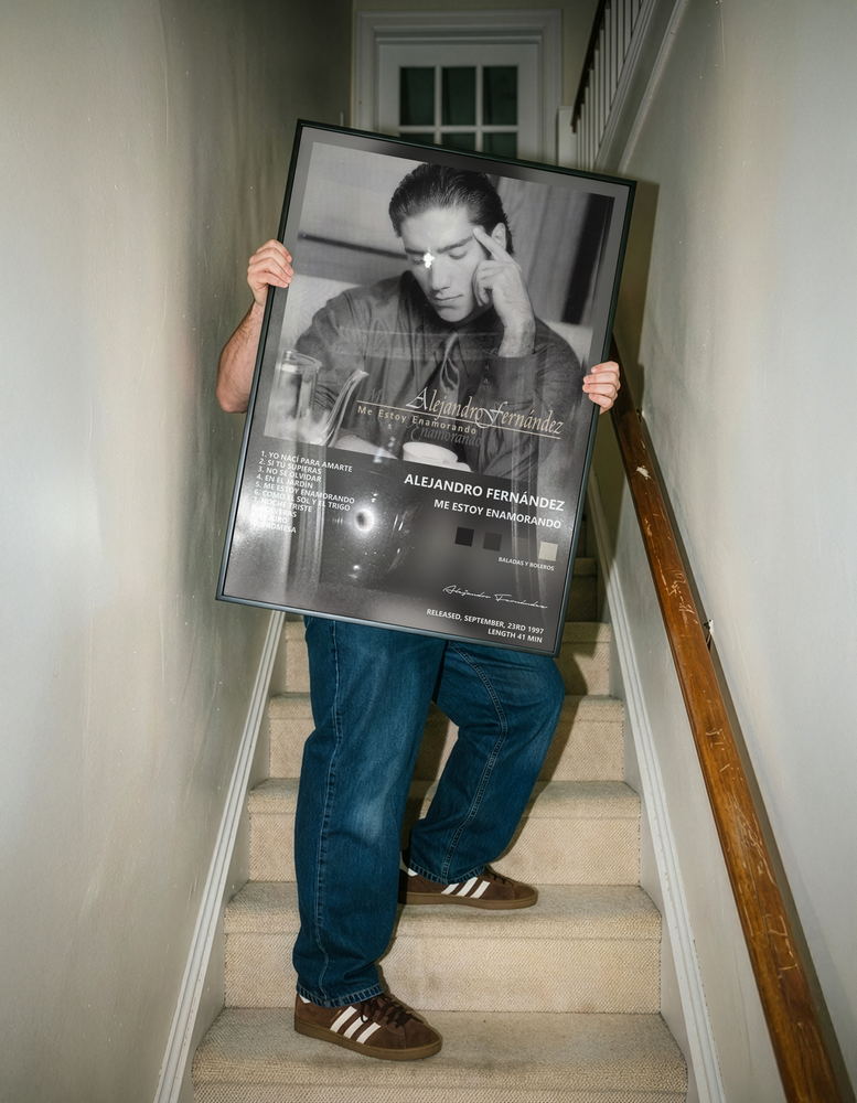 Музыкальный постер: Alejandro Fernández — Me Estoy Enamorando