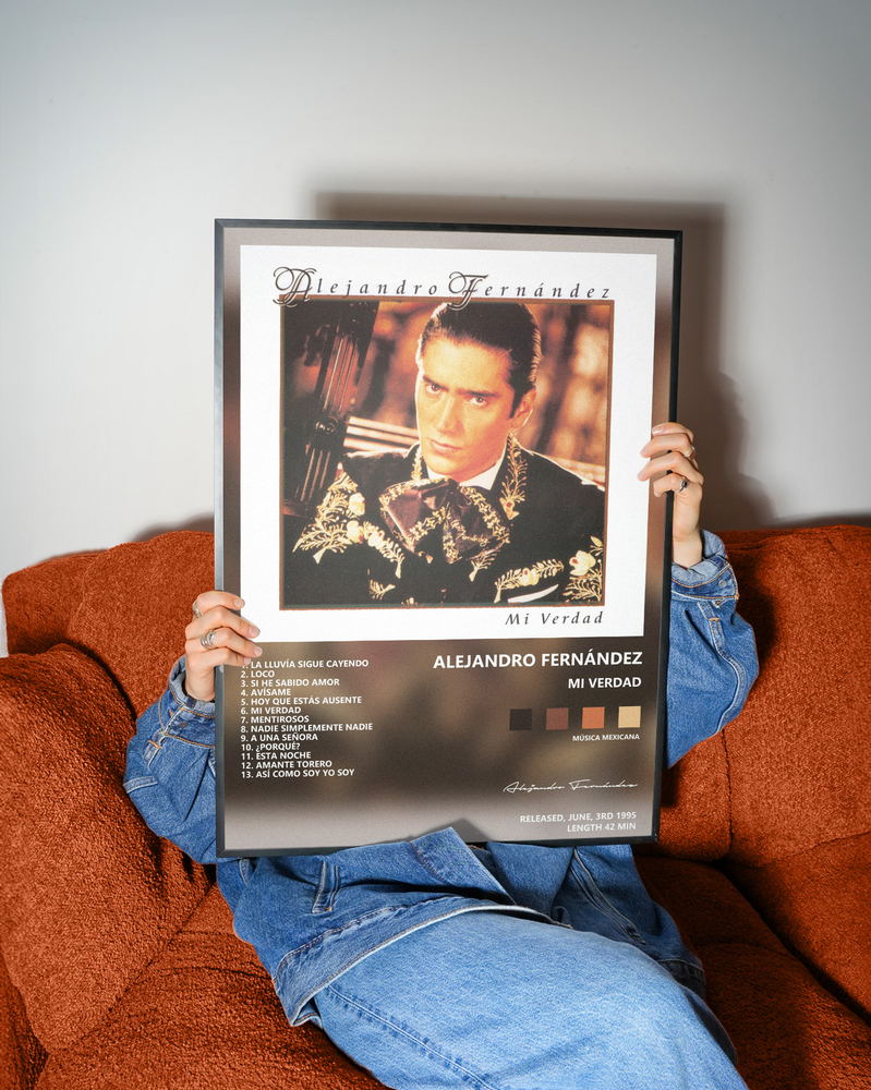 Музыкальный постер: Alejandro Fernández — Mi Verdad