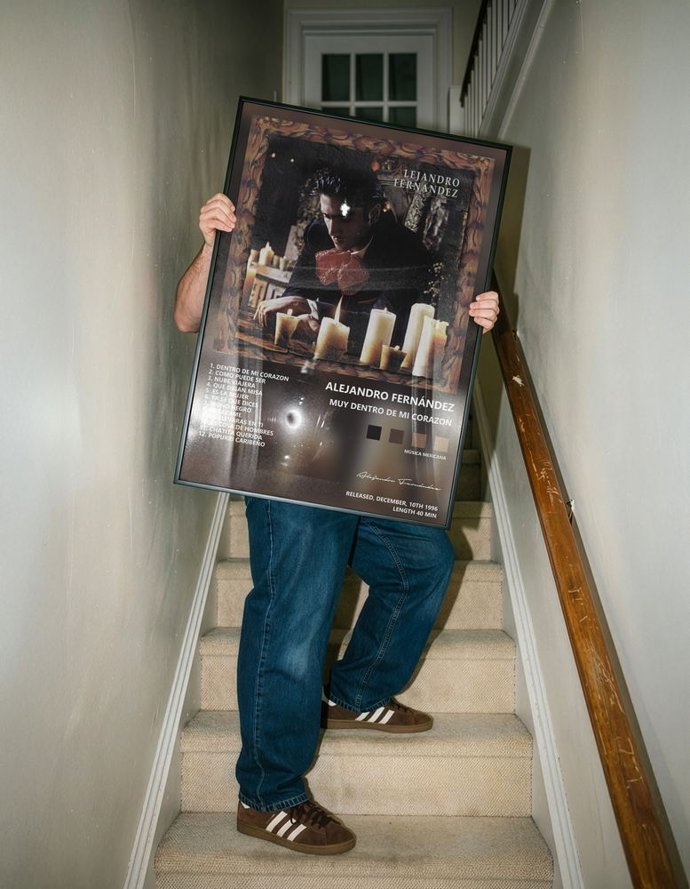 Музыкальный постер: Alejandro Fernández — Muy Dentro de Mi Corazon
