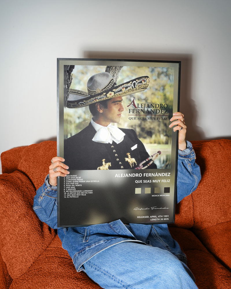 Музыкальный постер: Alejandro Fernández — Que Seas Muy Feliz