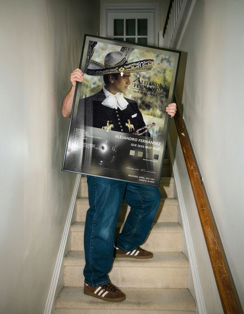 Музыкальный постер: Alejandro Fernández — Que Seas Muy Feliz