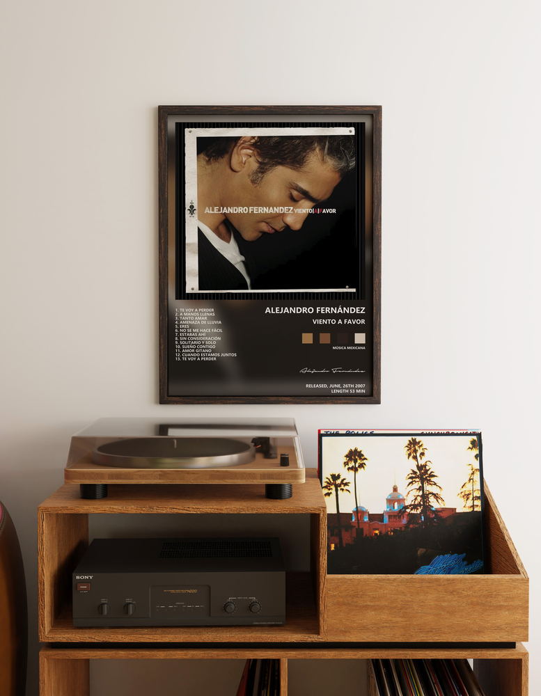 Музыкальный постер: Alejandro Fernández — Viento A Favor