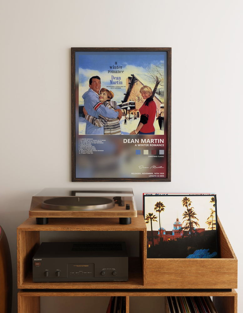 Музыкальный постер: Dean Martin — A Winter Romance
