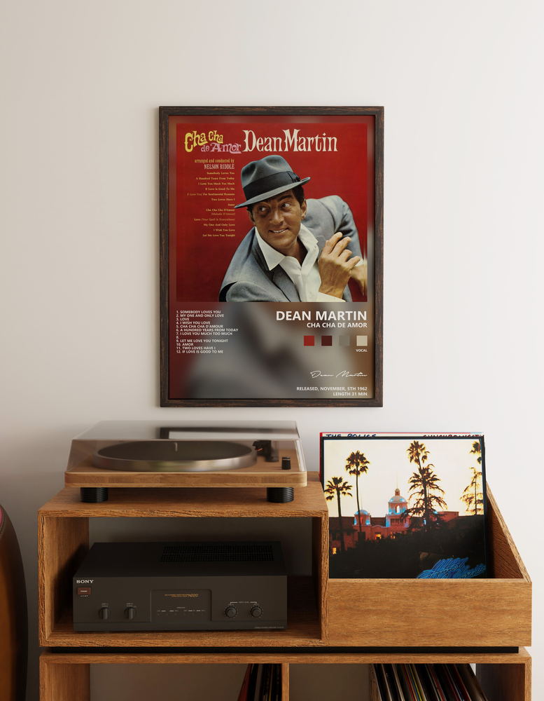 Музыкальный постер: Dean Martin — Cha Cha de Amor