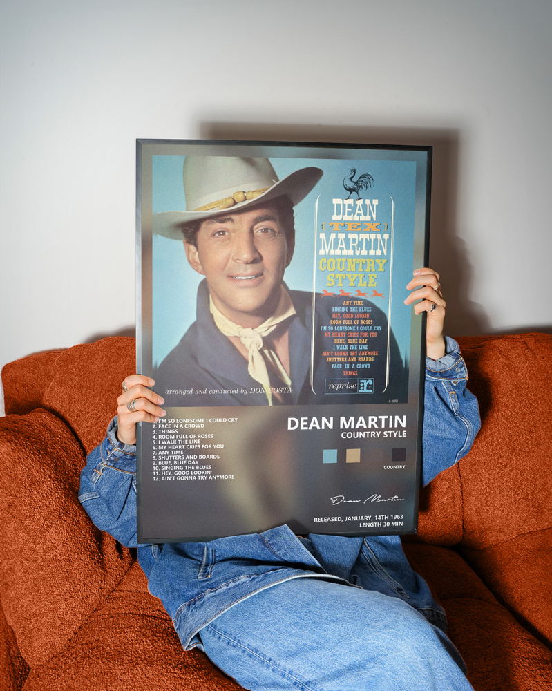 Музыкальный постер: Dean Martin — Country Style