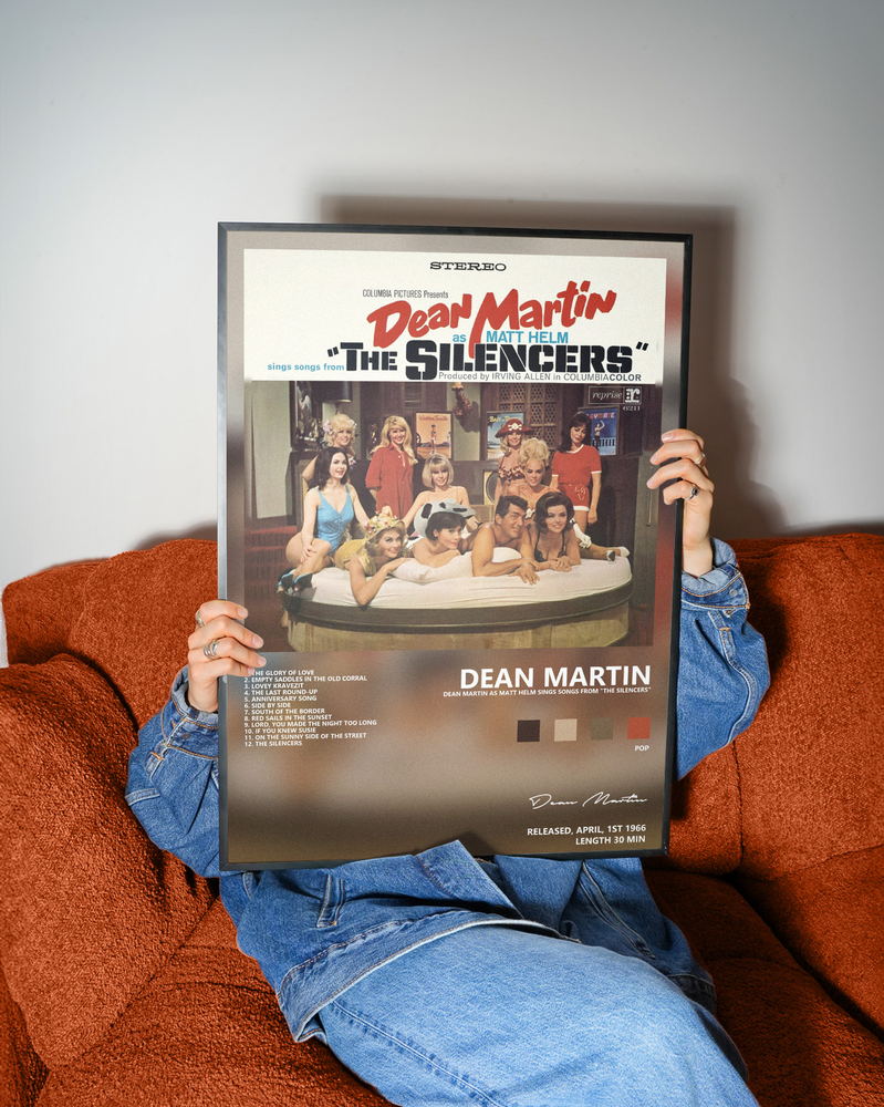 Музыкальный постер: Dean Martin — Dean Martin as Matt Helm Sings Songs from The Silencers