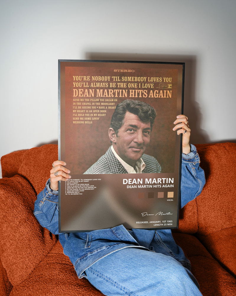 Музыкальный постер: Dean Martin — Dean Martin Hits Again