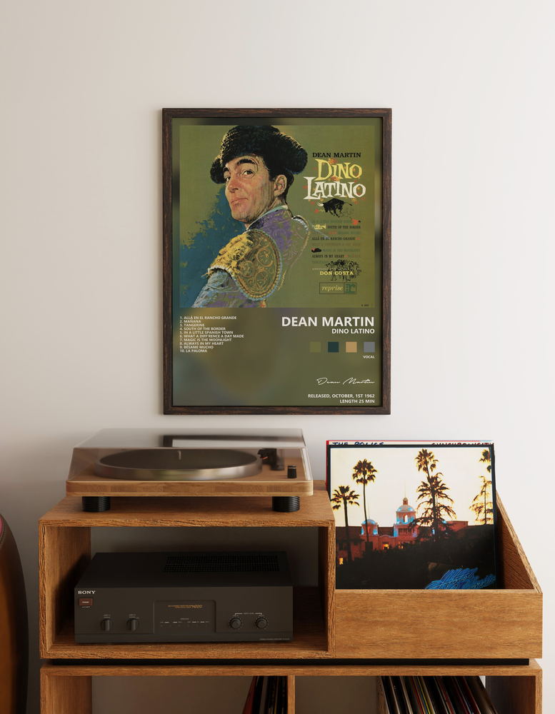 Музыкальный постер: Dean Martin — Dino Latino