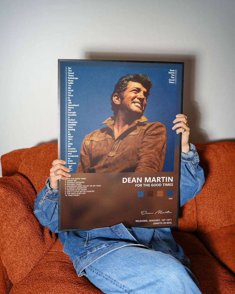 Музыкальный постер: Dean Martin — For the Good Times
