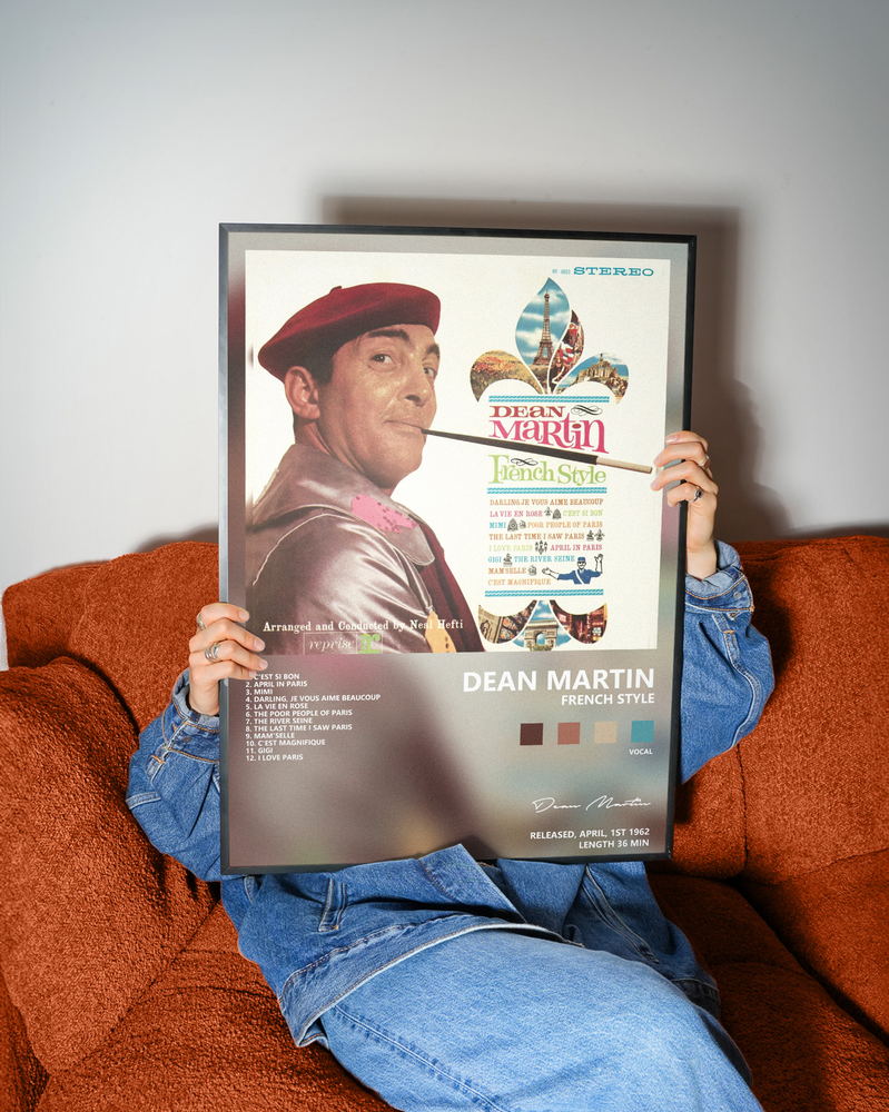 Музыкальный постер: Dean Martin — French Style